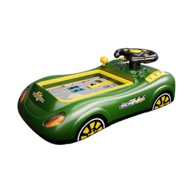 Imagem de Yunhgft Jogo Interativo de Simulação de Aventura de Carro com Volante, Jogo de Competição com Som E Música para Crianças