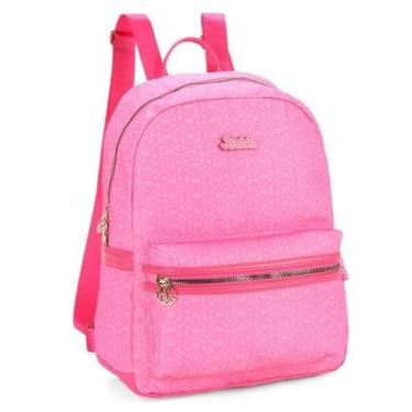 Imagem de Mochila de Costas Nylon Casual Oficial BARBIE Luxcel Pink-Unissex