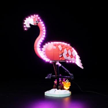 Imagem de Rorliny LED Light Kit for Lego Wild Animals: Pink Flamingo 31170 – Creative Light Set, Lights Only, No Models