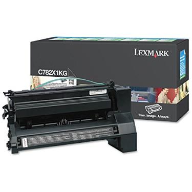 Imagem de Lexmark C782x1kg Toner de rendimento extra, rendimento de 15.000 páginas, preto