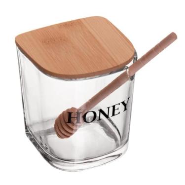 Imagem de WOLFF - Meleira com Tampa e Pegador de Bambu Basic 9cm x 11cm Vidro