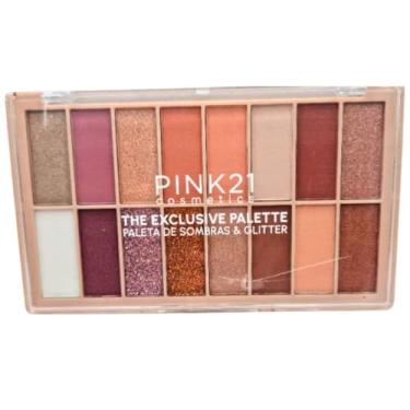 Imagem de PINK21 PALETA SOMBRA EXCLUSIVE CS5074 COR 1