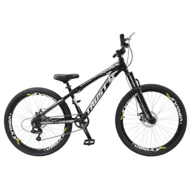 Imagem de Bicicleta Aro 26 Trust Freeride Single 7v Cambio Shimano (Preto)