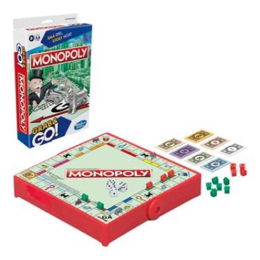 Imagem de JOGO MONOPOLY GRAB AND GO F8256