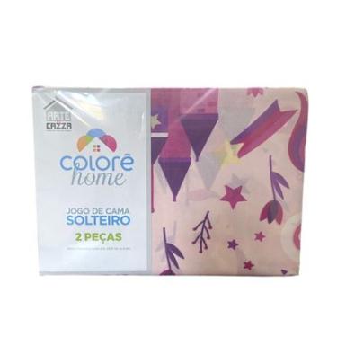 Imagem de JOGO DE CAMA SOLTEIRO BASIC INFANTIL 2 PCS ARTE & CAZZA