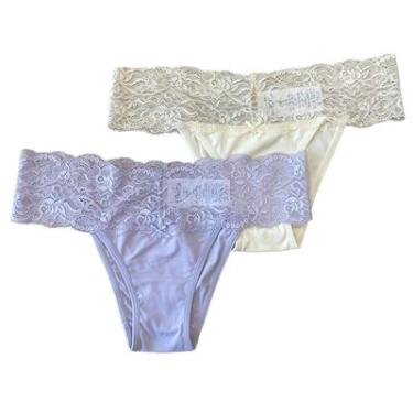 Imagem de KIT 2 CALCINHAS BASIC+ LINGERIE AMARELO BEBÊ / HORTÊNSIA G