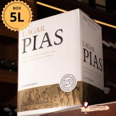 Imagem de Caixa de Vinho Branco Seco Português Lagar de Pias Entrada 5L - LusoVi