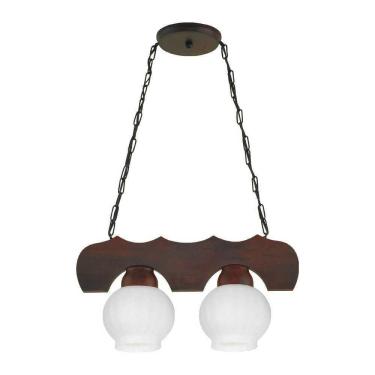 Imagem de Pendente Canga Envelhecido 2 Lâmpadas 302E