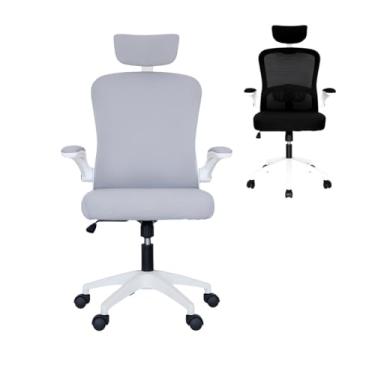 Imagem de Cadeira de Escritório Ergonômica C7 Neo Office Encosto em Tela Mesh Altura Ajustável 45-55cm Apoio de Cabeça Home Office