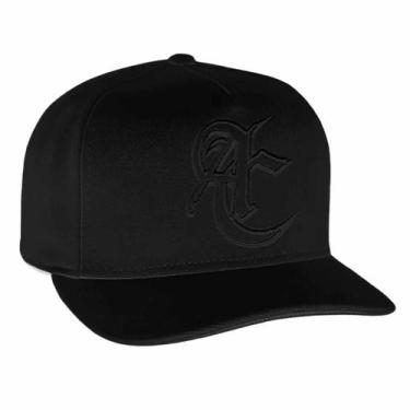 Imagem de Boné Aba Curva Orlando Ajustável Strapback Anth Co, UN, Preto