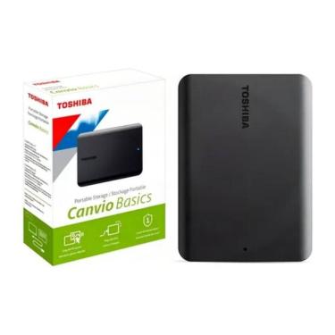 Imagem de Hd Externo 4Tb Toshiba Canvio Basics Preto Usb 3.0 Hdtb540Xk