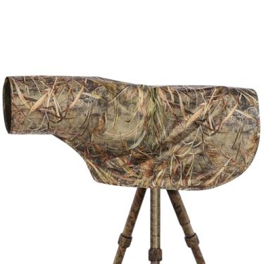 Imagem de ZZQ&CCF Capa de chuva de nylon para lente impermeável para Sony FE 200-600 mm F5.6-6.3 G OSS Super Teleobjetiva Zoom #Reeds