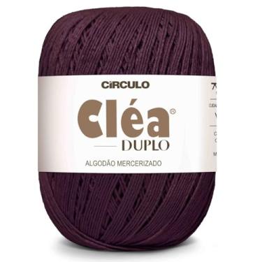 Imagem de Fio Linha Clea Duplo 508m Círculo 150g Ideal Crochê E Tricô (6309 - CRANBERRY)