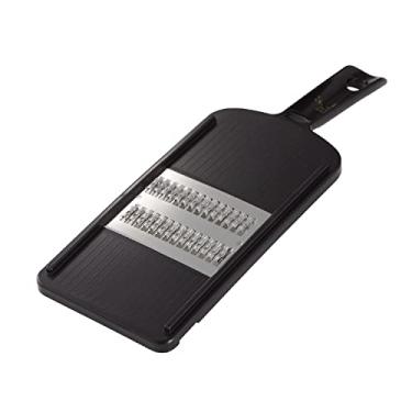 Imagem de KAI Fatiador Julienne japonês, fatiador Mandoline, aço inoxidável, fino regular, 0,08 polegadas de espessura, lâmina de ação dupla, feito no Japão