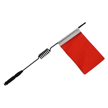 Imagem de Antena decorativa para carro com veículos MN90 MN90K, vermelha