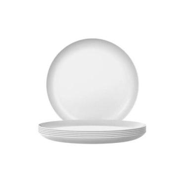 Imagem de Jogo 6 Pratos Opaline Blanc Raso 27cm - 554596 N.Figueiredo - Nadir Fi