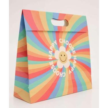 Imagem de Embalagem Presente Sacola Estampada Marisa-16278, UN, Amarelo