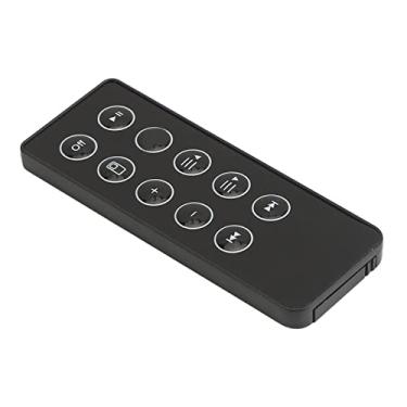 Imagem de Luqeeg Barras de Som Alto-falantes Estéreo Controle Remoto Fácil Instalação Evita Escorregões Controle Remoto Simples para Alto-falante, Compatível Com de Música Digital Sounddock 10, Material ABS