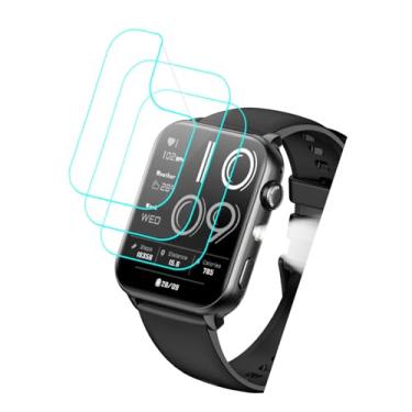 Imagem de Futanwei Protetor de tela Baolubao Smart Watch R30Max de 1,9 polegadas [pacote com 3] Película PET transparente HD [antiimpressões digitais] [antiarranhões] [sem bolhas] compatível com rastreador de