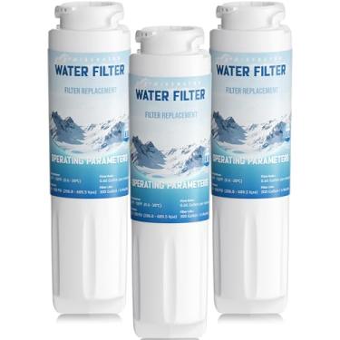 Imagem de Filtro de água MSWF, adequado para filtro de água GE MSWF 101820A, 101820B, 101821A, 101821B, RWF1500A MSWF3PK, WR02X12345, WR02X12801, WR02X13618, pacote com 3 KAYBAYJAY