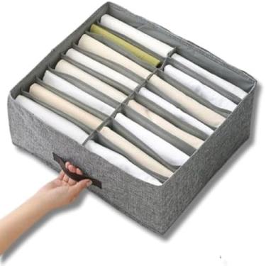 Imagem de Organizador, 16 divisorias, gaveta, cosmeticos, acessorios, organizacao, praticidade, cinza, moderno