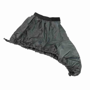 Imagem de Generic Saia Em Spray de Nylon para Caiaque, Capa à Prova D'água Com Tiras Elásticas para Ajuste Seguro, Fácil de Colocar e Tirar, Cabe No Cockpit de 90-95 Cm X 50-55 Cm (Cinza)