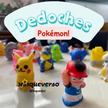 Imagem de Coleção Dedoches Pokémon. 5 unidades Sem Repetição de Personagens. Bri