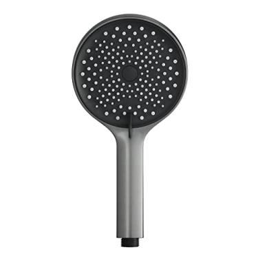 Imagem de Chuveiro portátil, chuveiro de alta pressão, 3 modos/configurações de spray, chuveiro removível com mangueira de aço inoxidável 304 extensível e gancho de chuveiro ABS