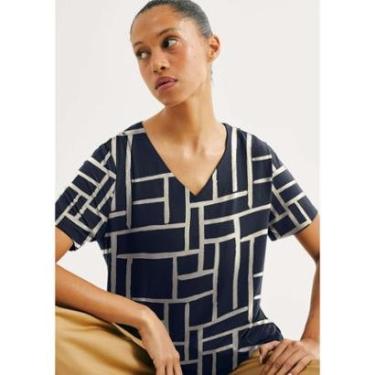 Imagem de Blusa Feminina Em Viscose Estampada-Feminino
