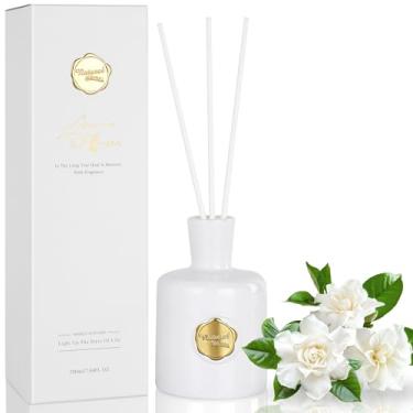 Imagem de XEPTLE Conjunto de difusor de palheta, gardênia cremosa, branco