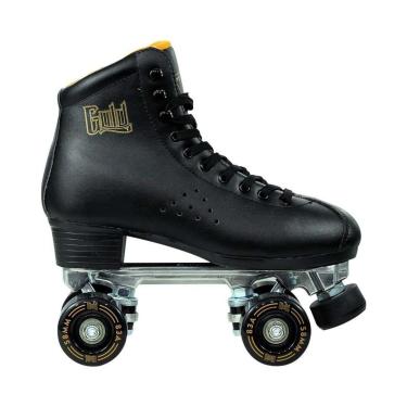Imagem de Patins Quad Traxart Gold Preto - 58mm x 32mm ABEC-9-Unissex