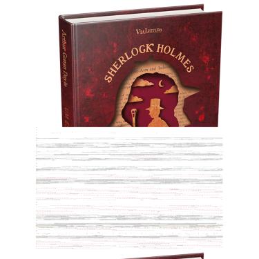 Imagem de Sherlock Holmes: Um estudo em vermelho - Edição Capa Dura