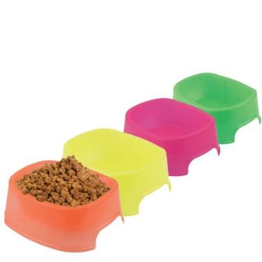 Imagem de Kit Comedouro e Bebedouro Neon para Gatos e Cachorros - DogCompany, La