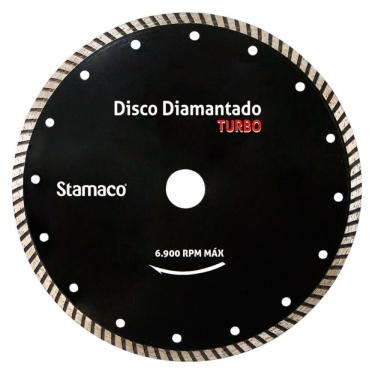 Imagem de Disco Diamantado Tornado Turbo 9"" - 4707 - Stamaco Disco Diamantado Tornado Turbo 9" Stamac 470.7