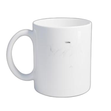 Imagem de Caneca Xícara de Café Porcelana 300ml Emoji Sorridente Pixel
