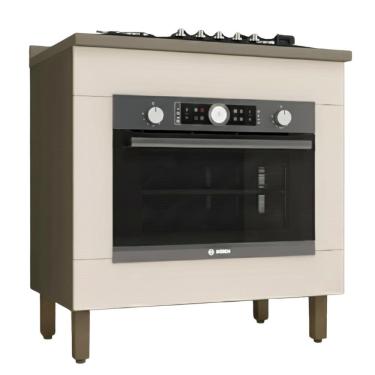 Imagem de Balcão Forno de Embutir Tampo Para Cooktop 80 cm Connect Henn
