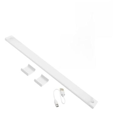 Imagem de Kit 2 Luminária Difusa C/sensor 60cm Branca C/usb