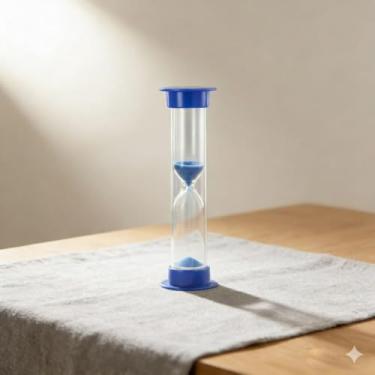 Imagem de Mini Temporizador de Areia Ampulheta - 1min, Relógio de Sandglass | Temporizador de Areia Compacto para Jogos, Treinos e Gerenciamento de Tempo | Ferramentas Portáteis de Horas