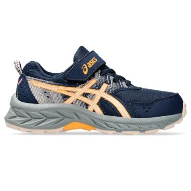 Imagem de ASICS Tênis de corrida infantil pré-escolar PRE Venture 9, Céu noturno/rosa pérola, 14