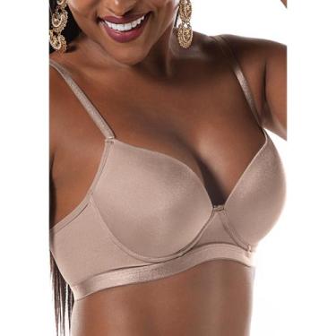 Imagem de Sutiã com Aro e Bojo Chic G Demillus 67093, Bege, 50