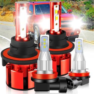 Imagem de LTZXAP Para Chevrolet Chevy Cruze 2011-2015 lâmpadas, IP68 à prova d'água, 800% de brilho alto e baixo feixe + lâmpadas de neblina, branco 6500K, 36000LM super brilhante, dissipação de calor eficiente
