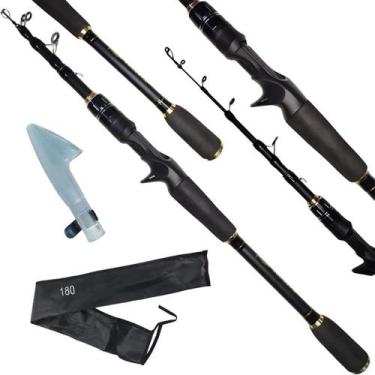 Imagem de Vara Telescópica Mercury Premium Mix Carbon 1,80mts 10-25Lbs Para Carr