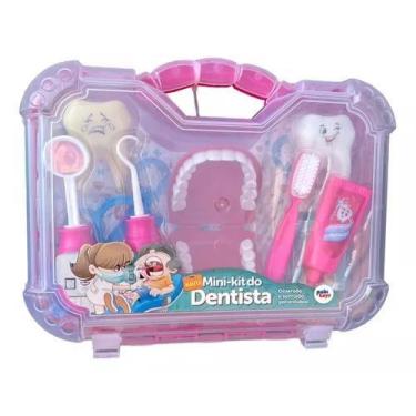 Imagem de Brinquedo Kit Maleta Grande Dentista Menino Menina Acessorio - Paki To