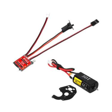 Imagem de Combo Mini ESC 30A Com Motor 030 050 Para Upgrade De Escalador De Mont
