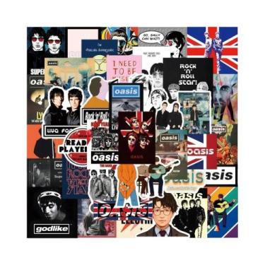 Imagem de Adesivos De Pôster Da Banda De Rock Britânica Oasis 50 100 Peças Para 