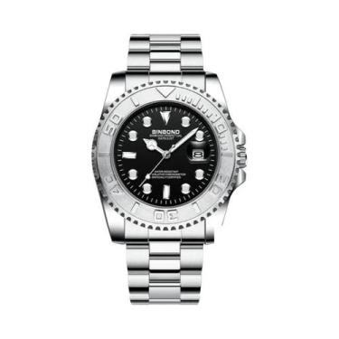 Imagem de Relógio Esportivo Masculino À Prova d'Água Em Ouro Rosa BINBOND B930, 