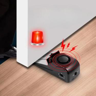 Imagem de Alarme Porta Inteligente Com Sensor Sonoro Anti Roubo Cunha - DURAWELL