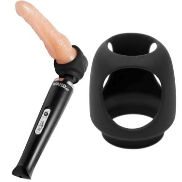 Imagem de Wand Essentials Cinta Cap Wand Harness Para Dildos, (Ae137) 1 Unidade (Pacote Com 1) Preto