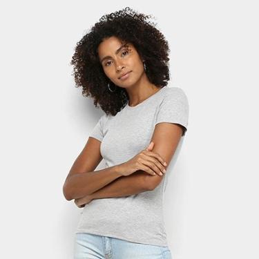 Imagem de Blusa Malwee Baby Look Básica Feminina-Feminino