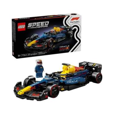 Imagem de Blocos De Montar Ferrari Mercedes Sauber Racing Lego Speed 77242 RB20 